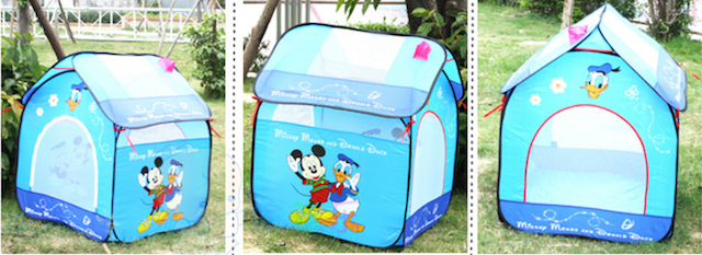 SWK91004 Fashion Cartoon Children Tent Blue